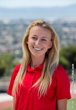 CSUEB runner Sarah Perrin 